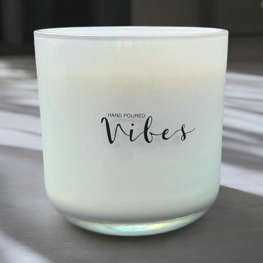 13 oz Matte White Soy Wax Candle