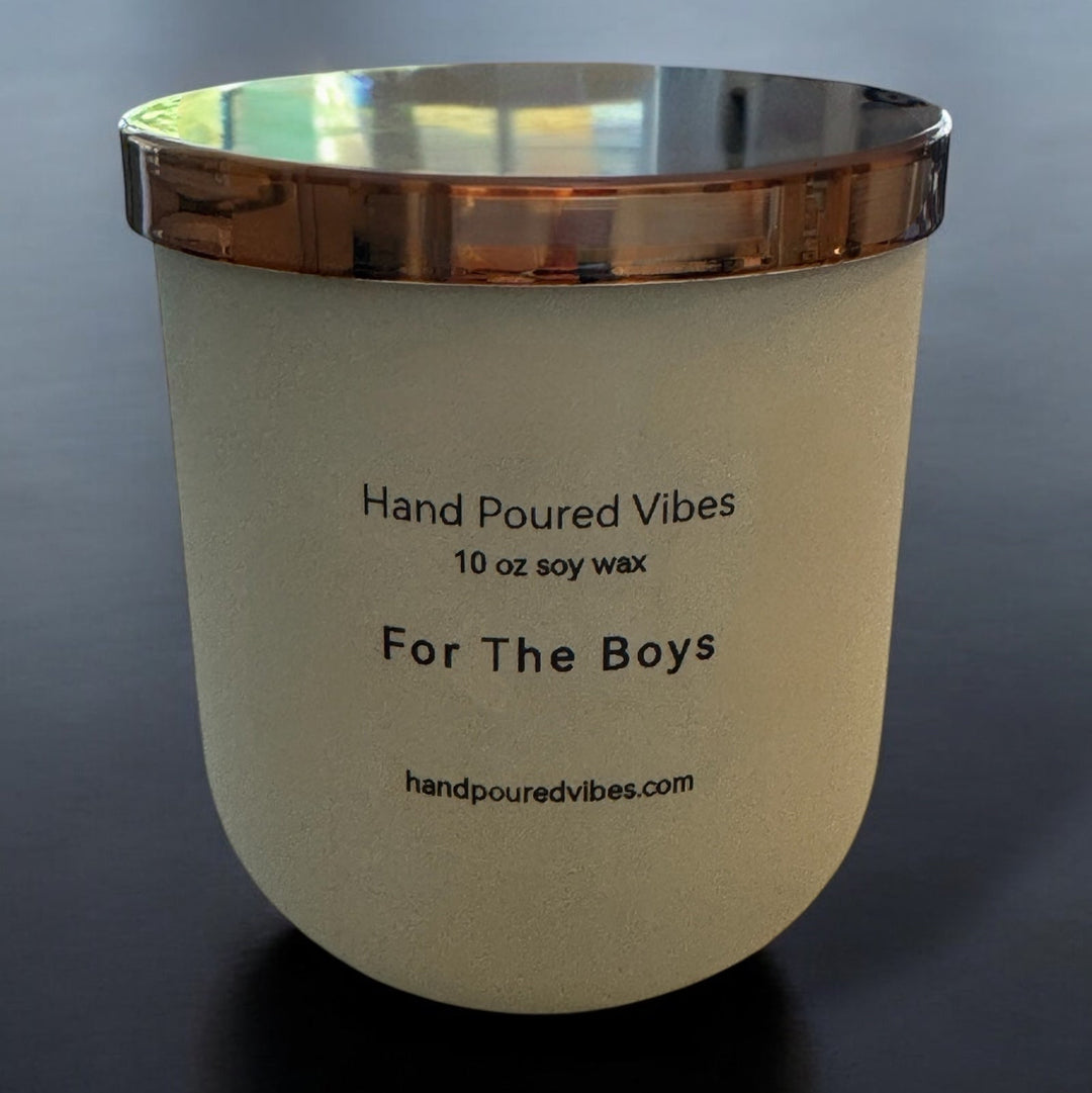 10 oz Matte Sage Grey Soy Wax Candle