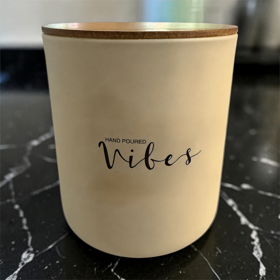 14 oz Matte Grey Soy Wax Candle